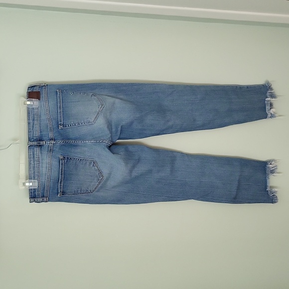 Hidden Jeans Women Size 30 Distressed Ripped Fray Cropped Denim Jeans Mid Rise - Picture 6 of 9